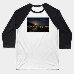 Moon Rise Over Nelly Bay - Magnetic Island Baseball T-Shirt